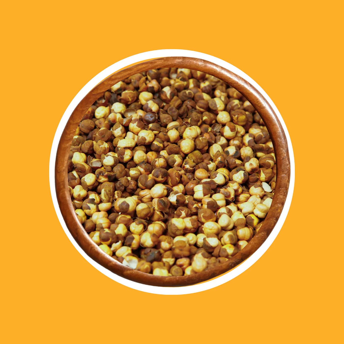 BHUNA CHANA (Roasted Black Chickpeas)